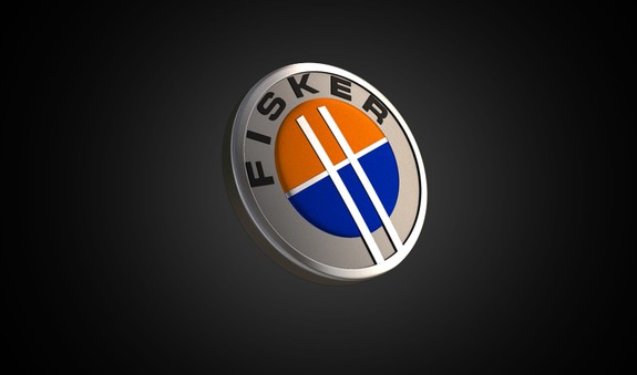 Fisker Logo 3D Wallpaper