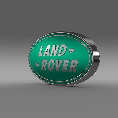 Land Rover Logo 3D Wallpaper