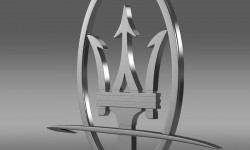 Maserati Logo 3D
