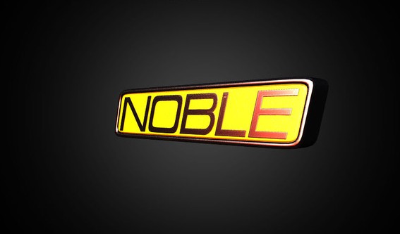 Noble Logo 3D Wallpaper