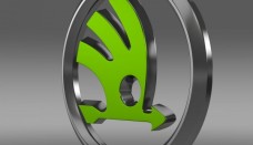 Skoda logo 3D