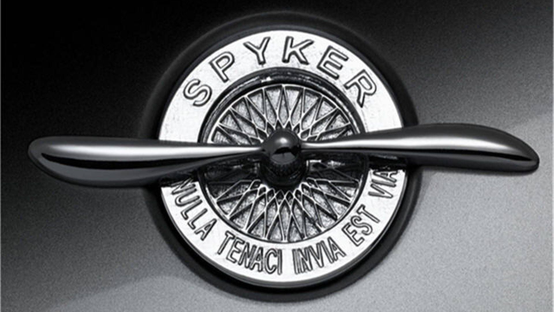 Spyker logo 3D Wallpaper