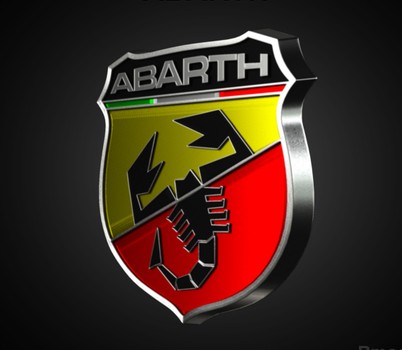 Abarth Logo 3D Wallpaper
