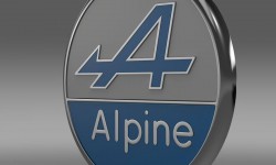 Alpine Logo 3D