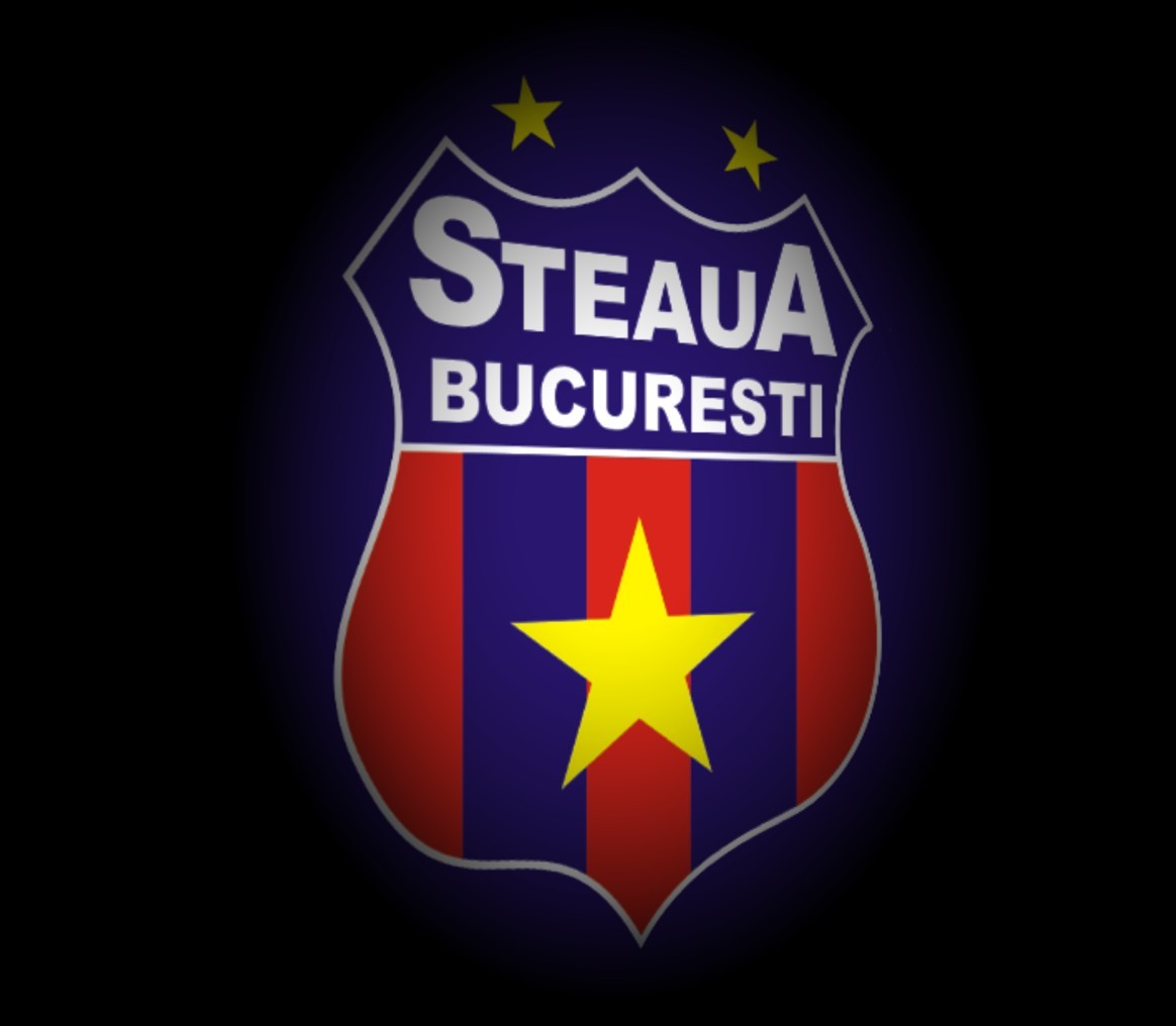 FC Steaua Bucuresti Logo 3D Wallpaper