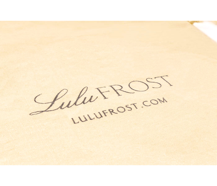 Lulu Frost Logo 3D Wallpaper