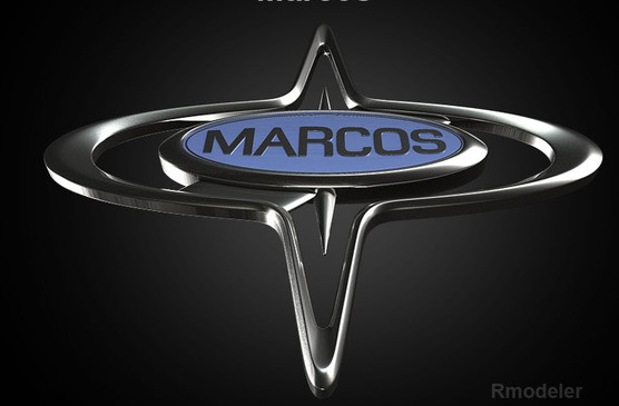 Marcos Logo 3D Wallpaper
