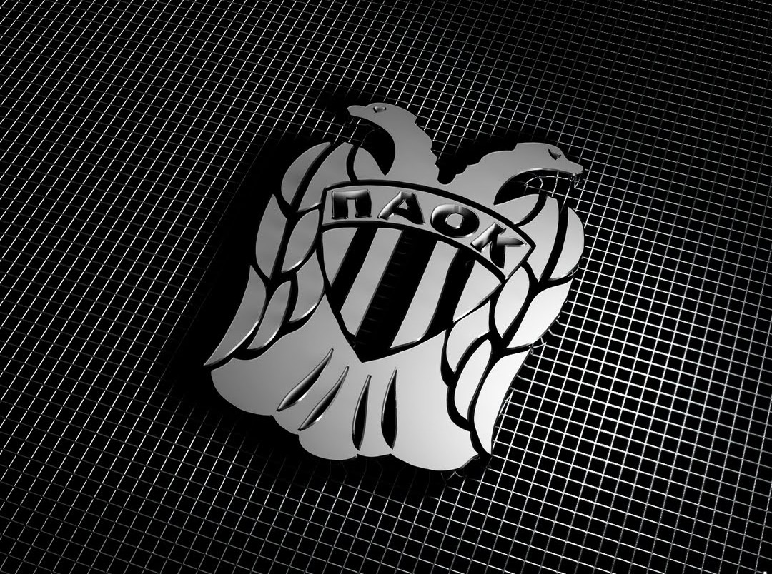 PAOK FC Logo 3D Wallpaper