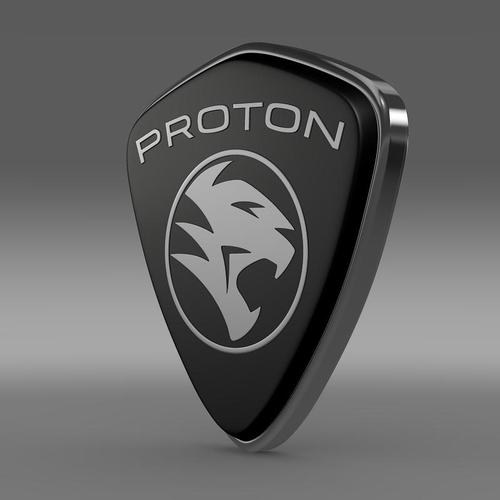 Proton Logo 3D Wallpaper