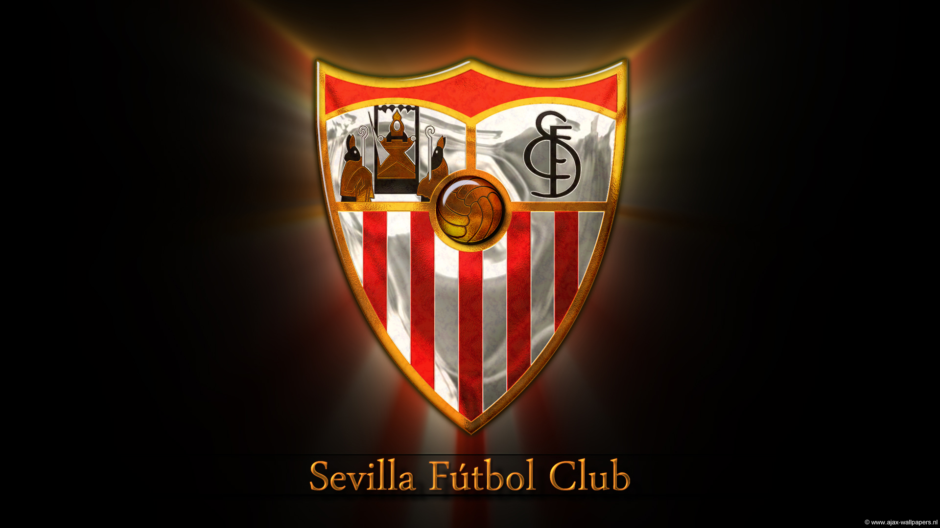 Sevilla FC Logo 3D Wallpaper