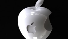 3D Apple logo