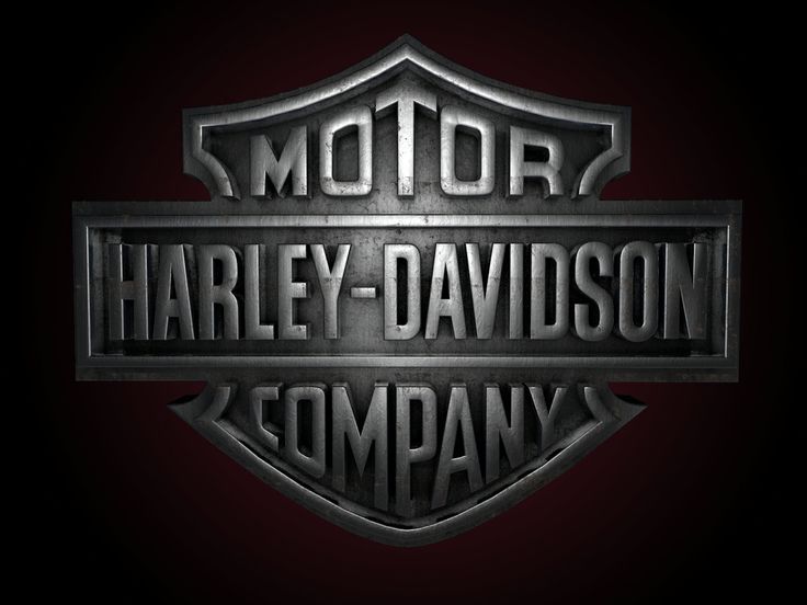 Harley davidson logo 3D Wallpaper