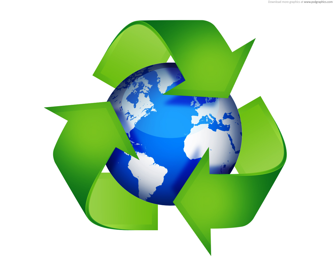 Recycling logo Wallpaper