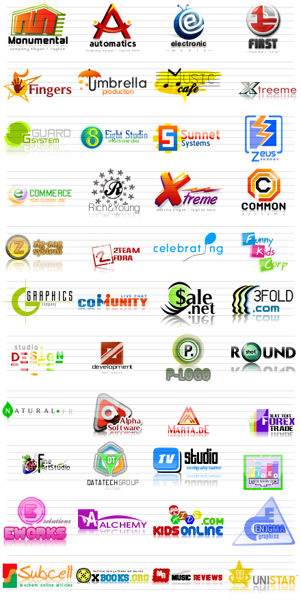 Letter logos Wallpaper