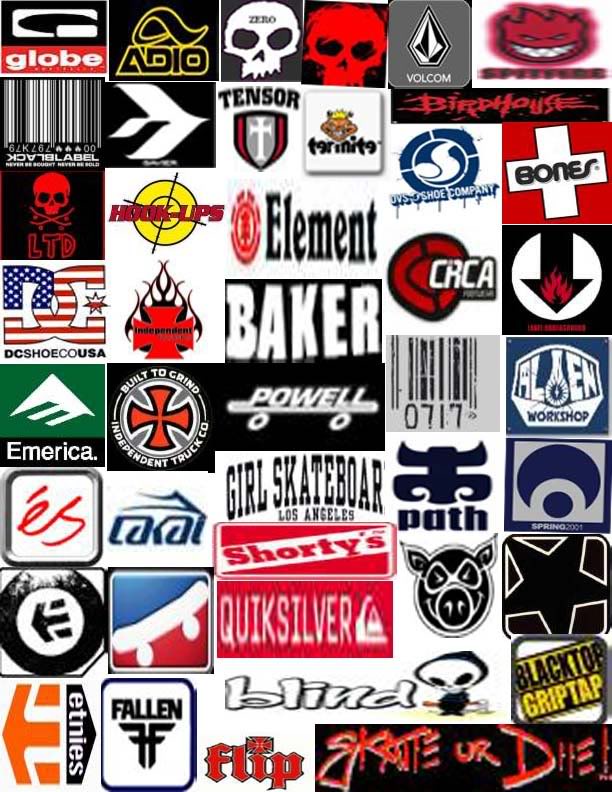 cool skate logos