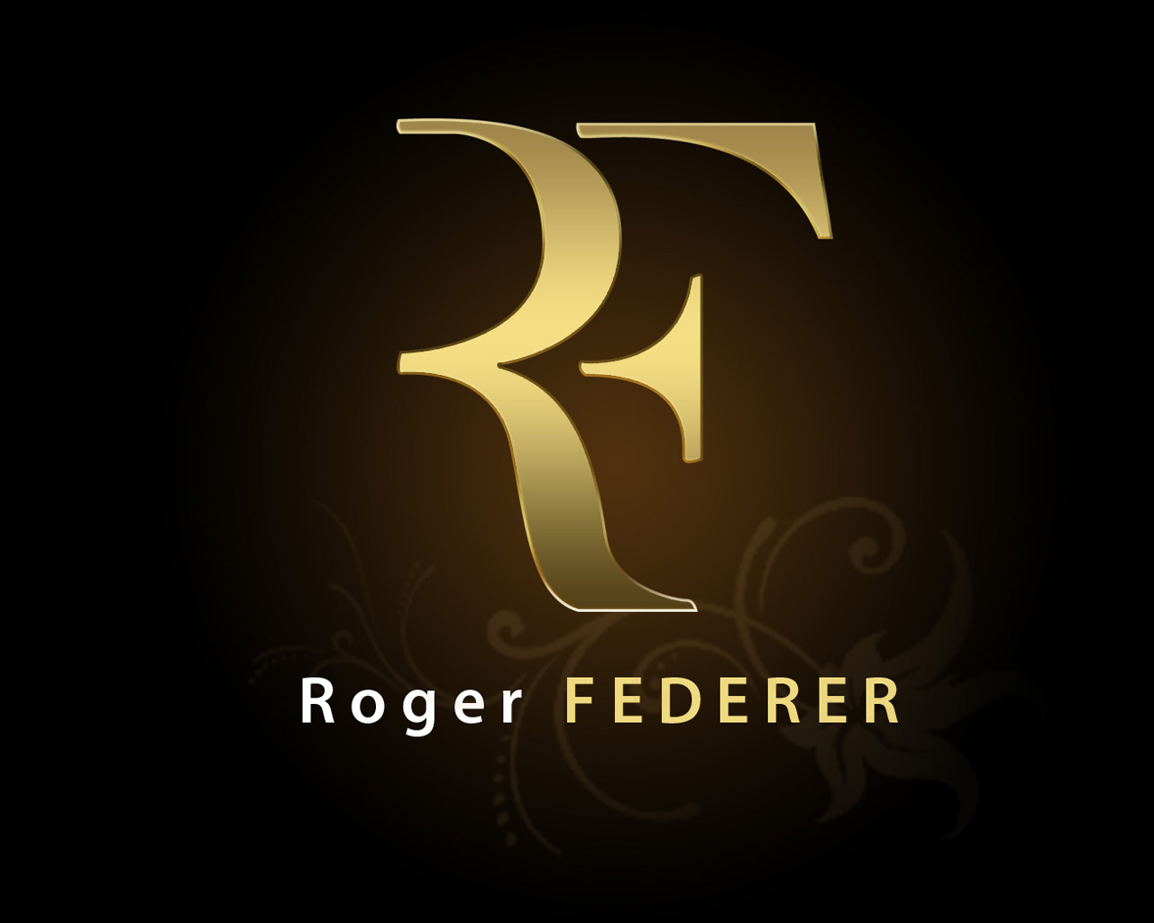 Roger federer logo Wallpaper