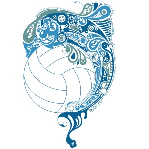 Volleyball logos
