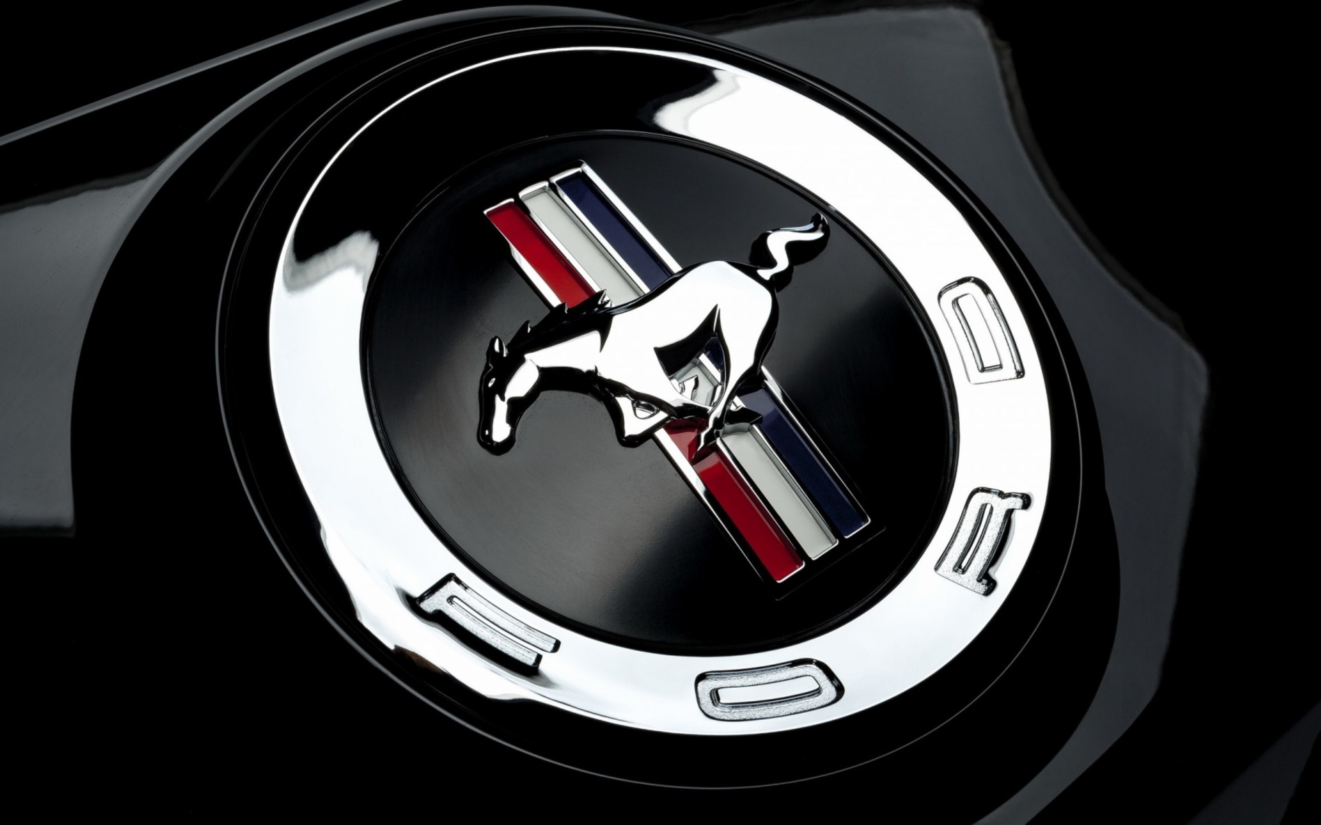 Ford Mustang logo Wallpaper HD 3D Wallpaper