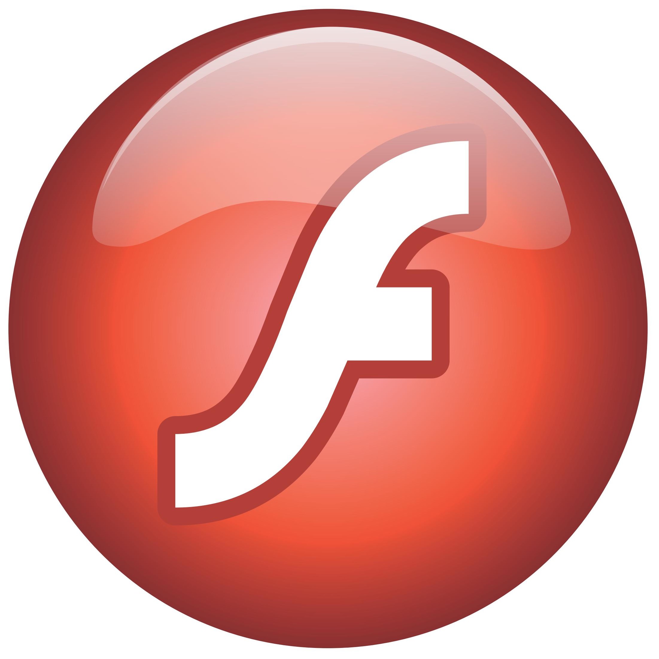 Adobe Flash Logo Wallpaper