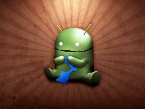 Funny Android Logo