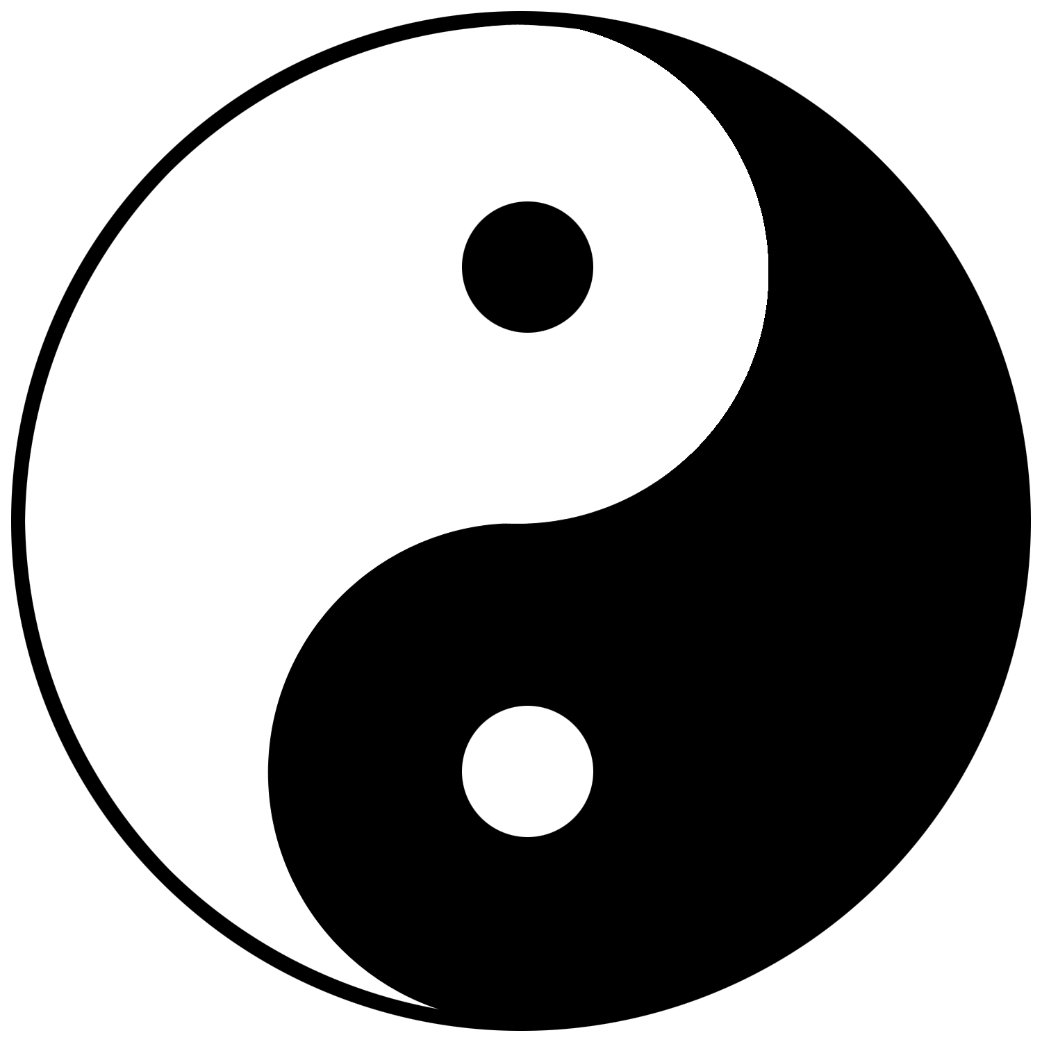 Ying Yang Sign Wallpaper