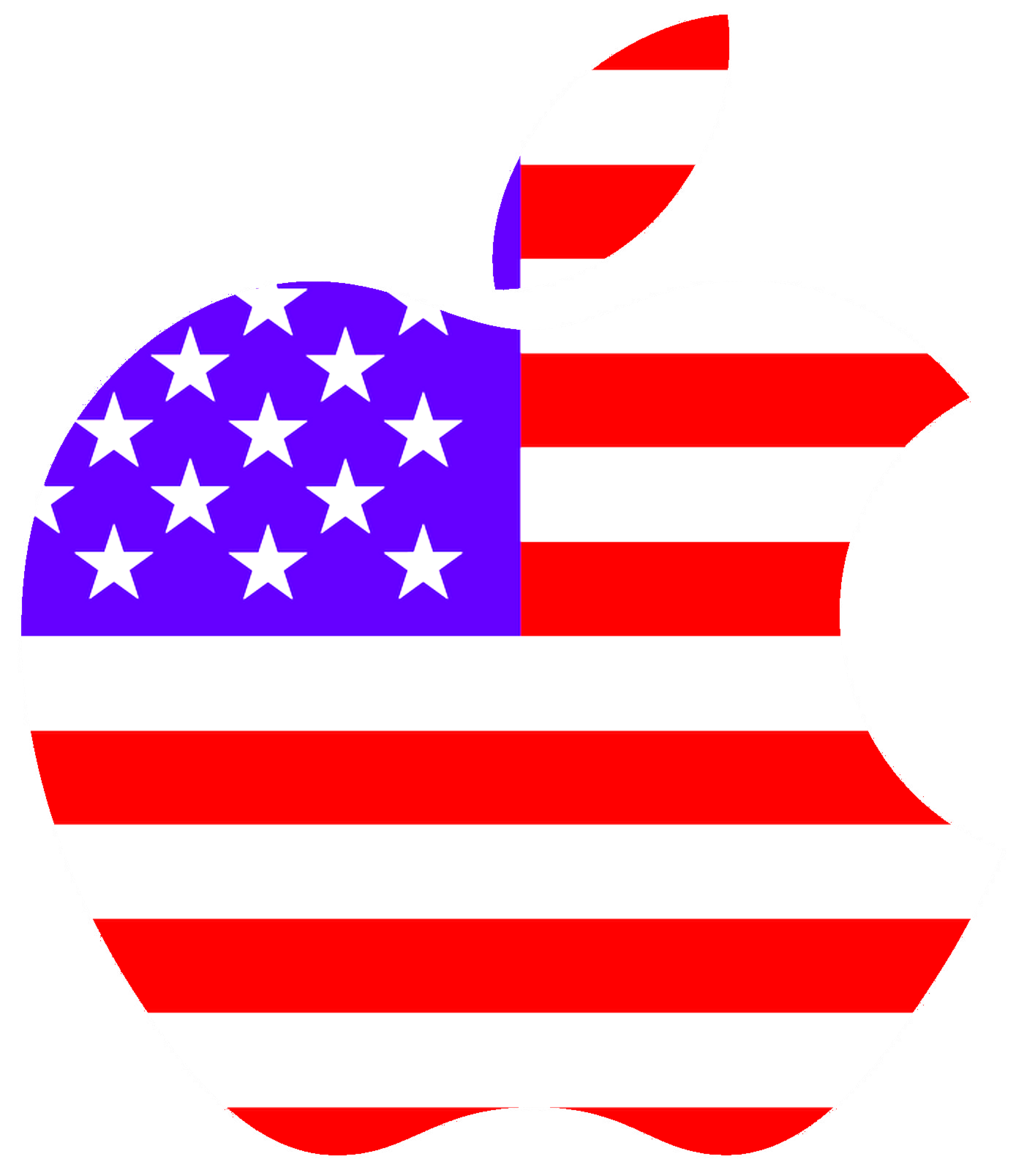 Apple USA Logo Wallpaper