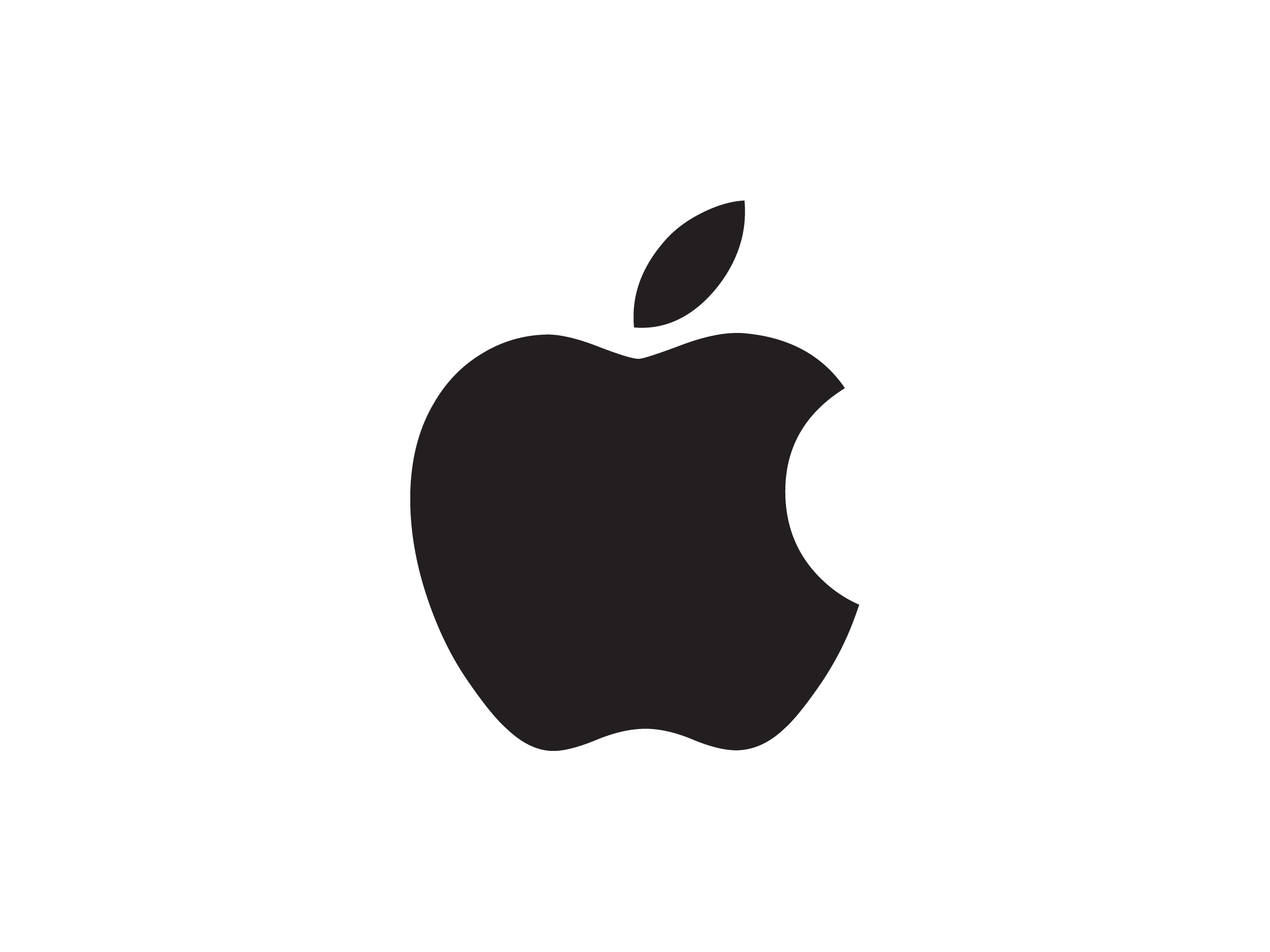 Apple Black Logo Wallpaper