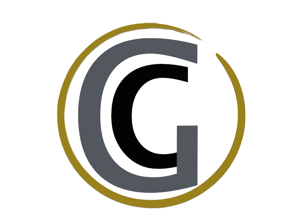 Gold Concept Logo Wallpaper