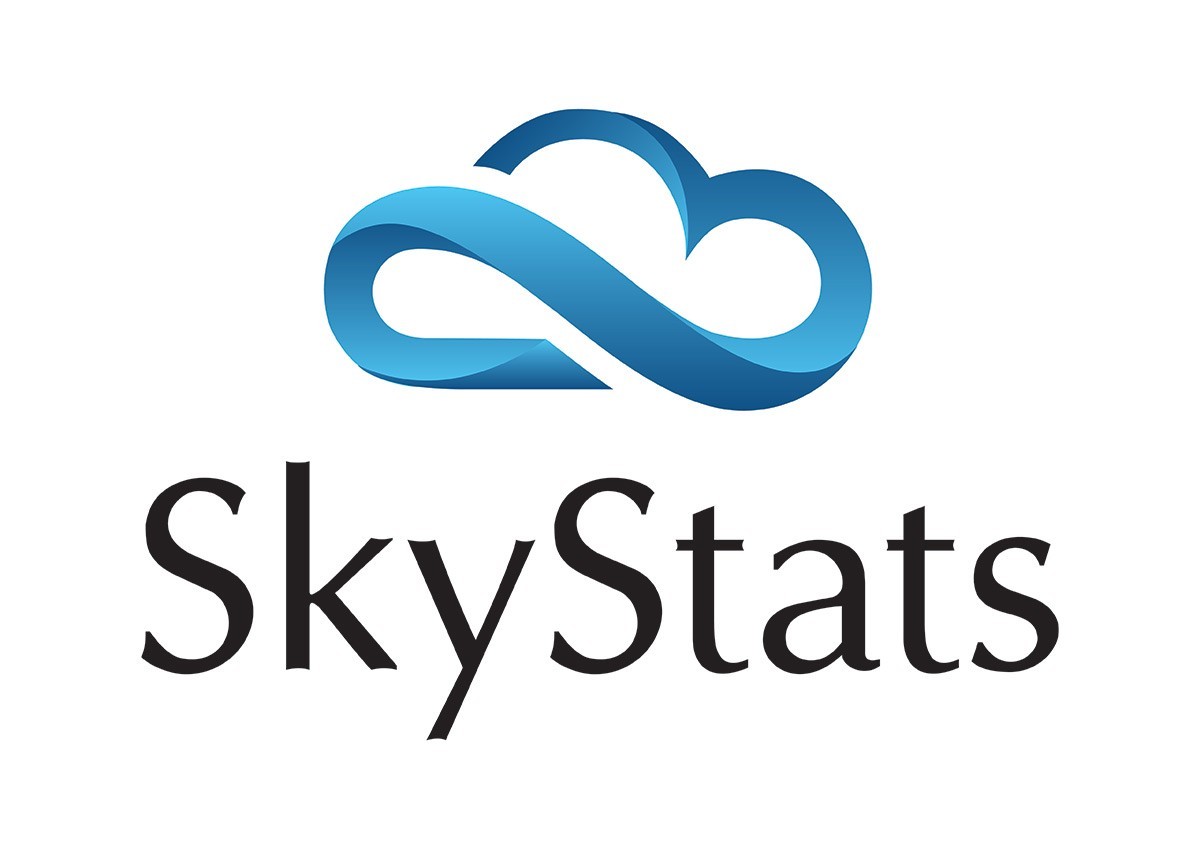 Sky Stats Logo Wallpaper