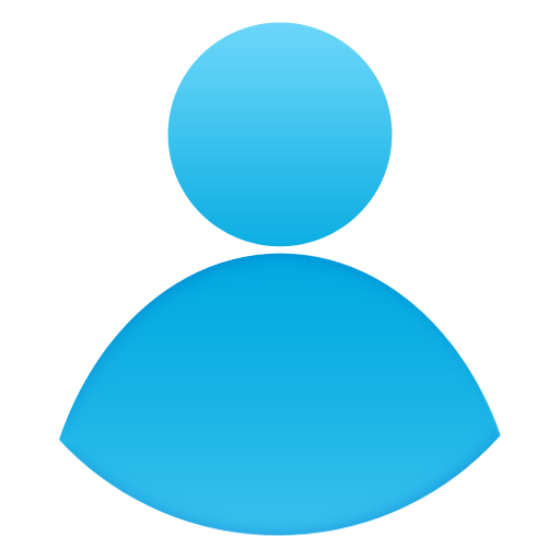 User Blue Logo Wallpaper