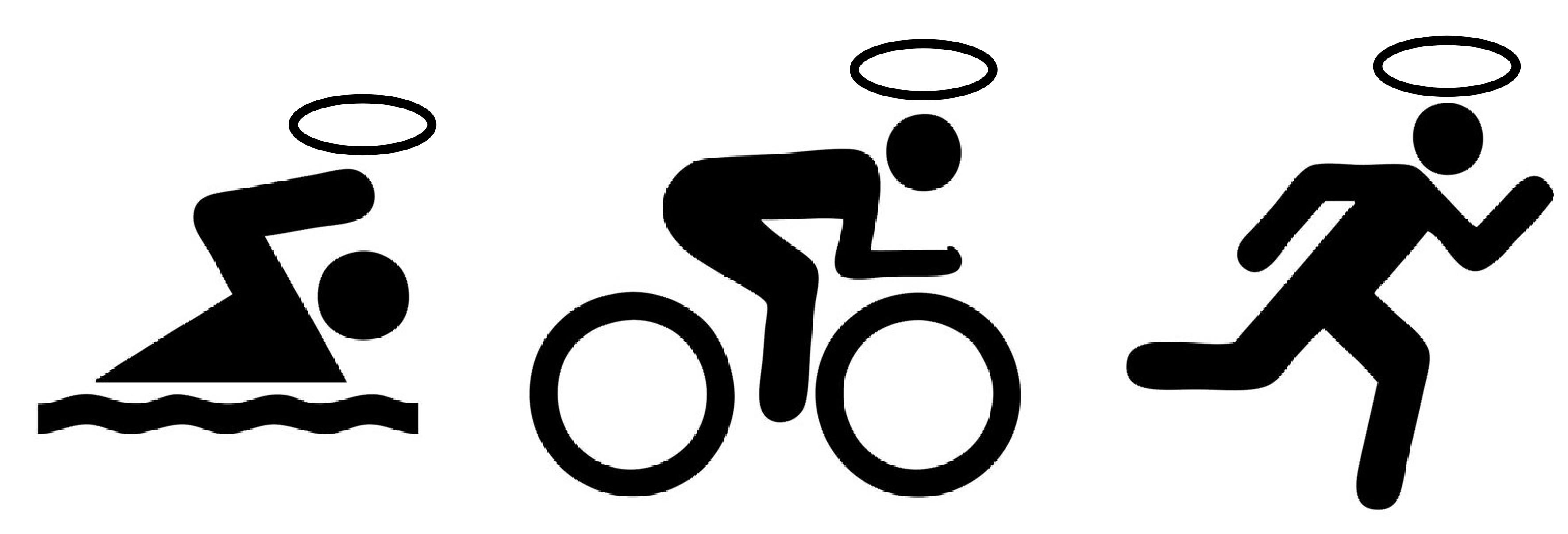 God Squad Triathlon Logo Wallpaper