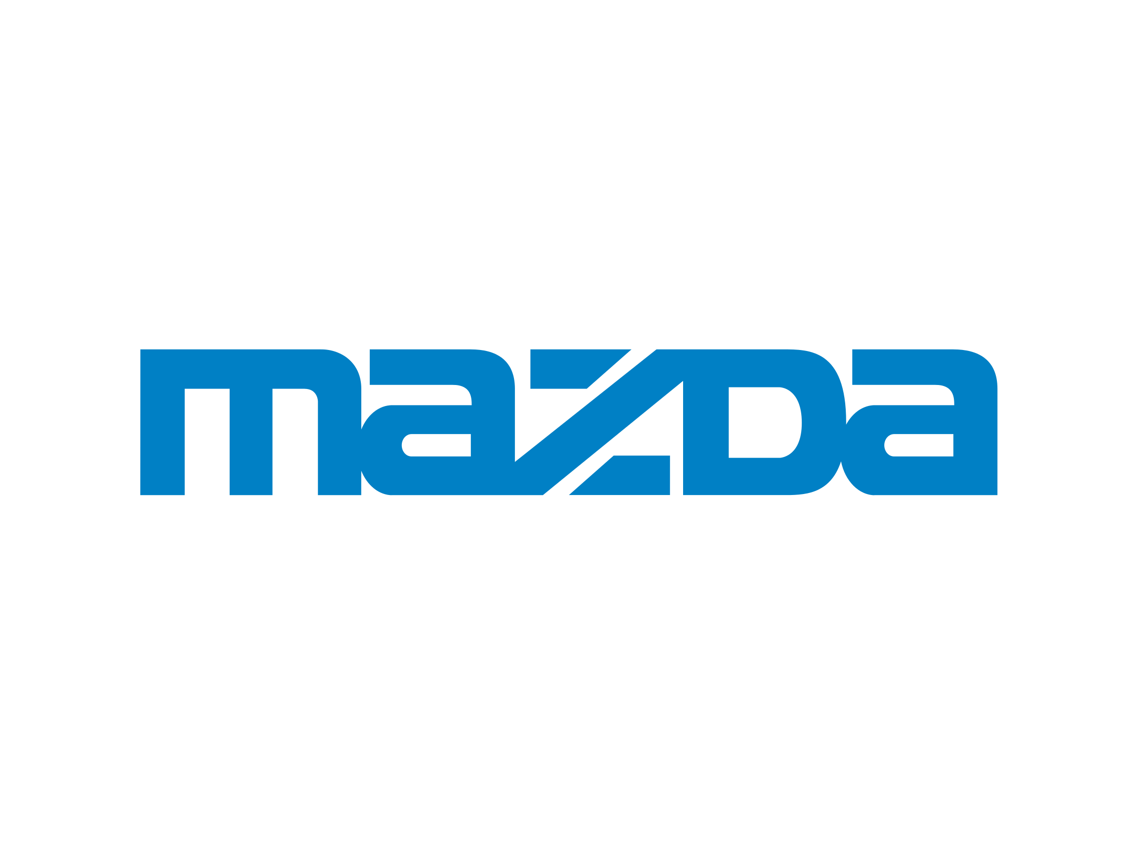 Mazda Blue Logo Wallpaper