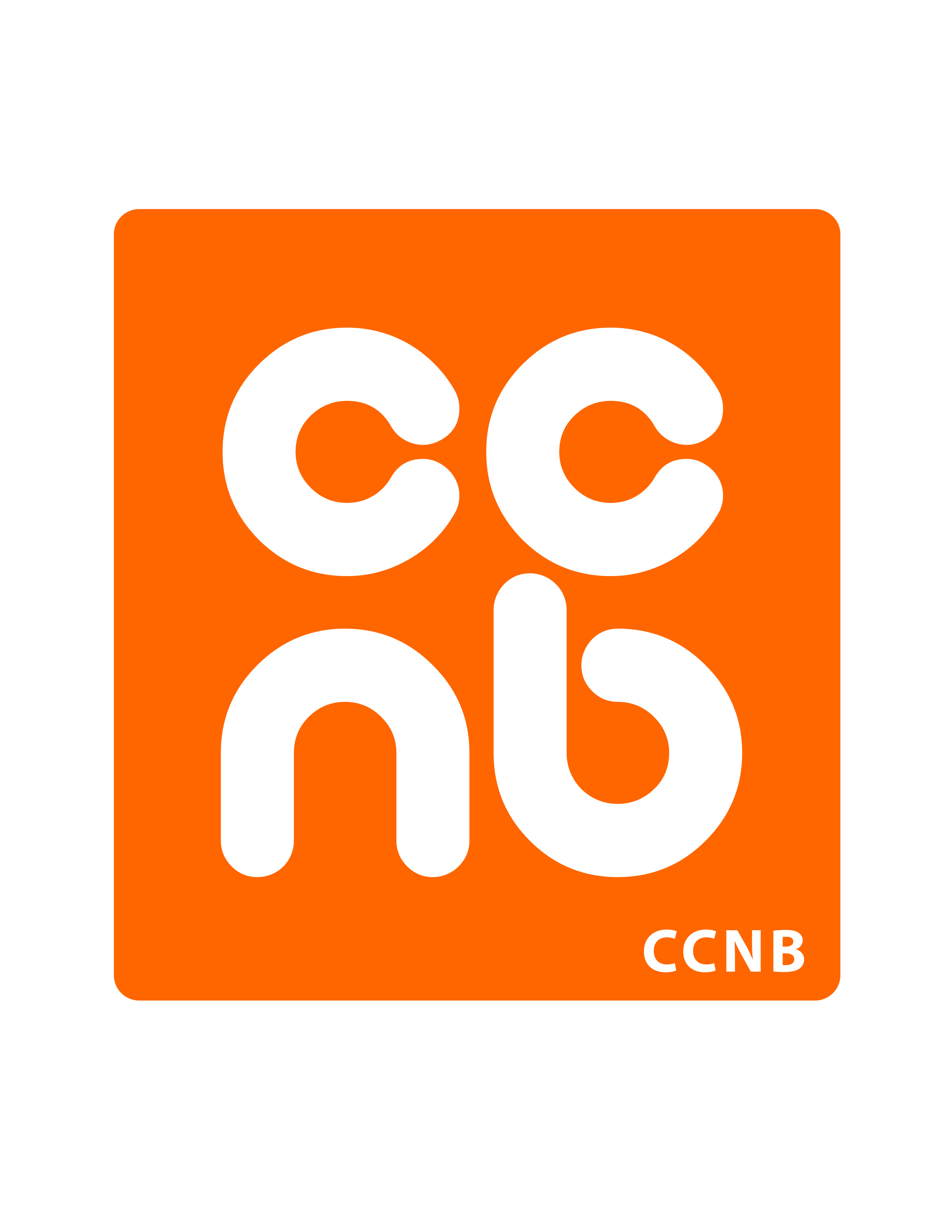 CCNB Orange Logo Wallpaper
