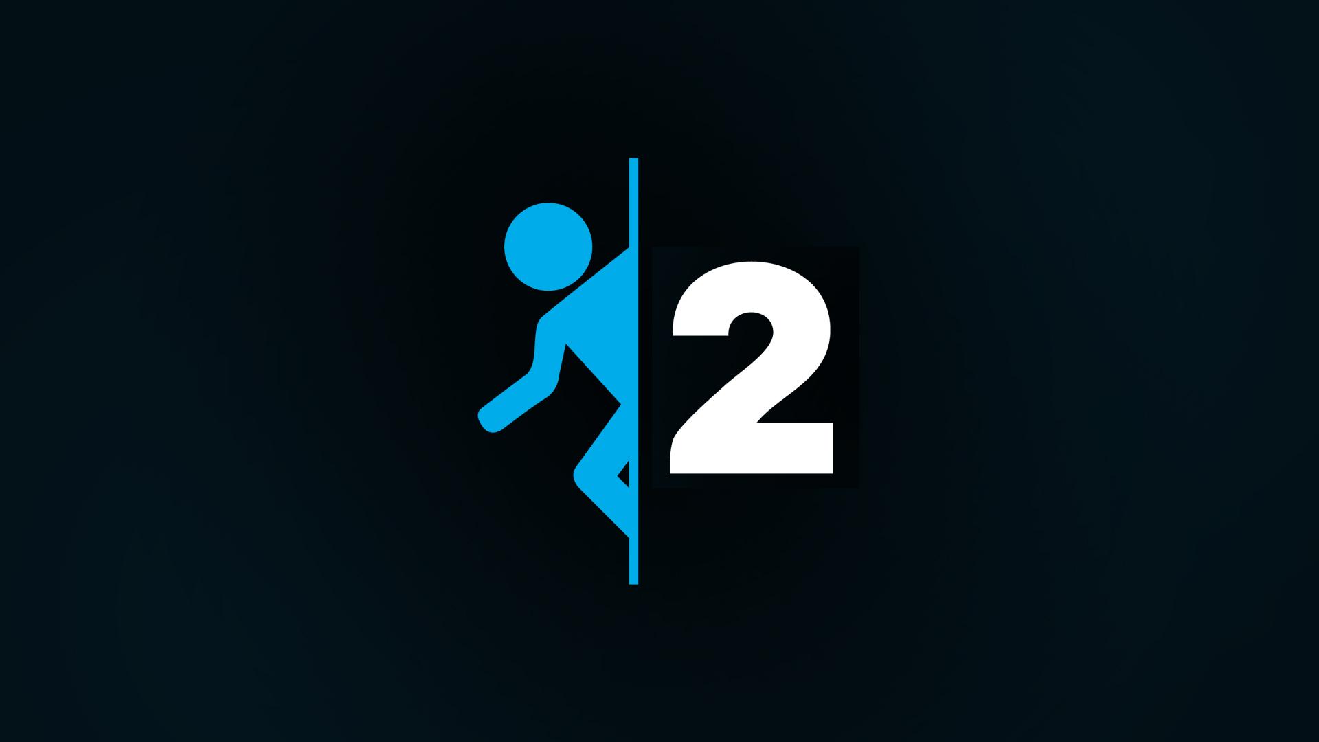 Portal 2 Logo Wallpaper