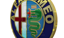 Alfa Romeo Logo 3D