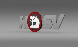 HSV Logo 3D