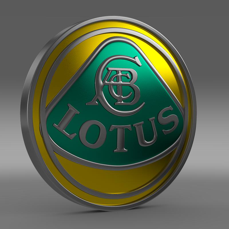 Lotus Logo 3D Wallpaper