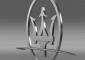Maserati Logo 3D