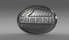 Pagani Logo 3D