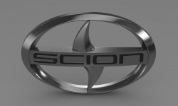 Scion logo 3D