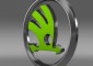 Skoda logo 3D