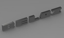 Belaz Logo 3D