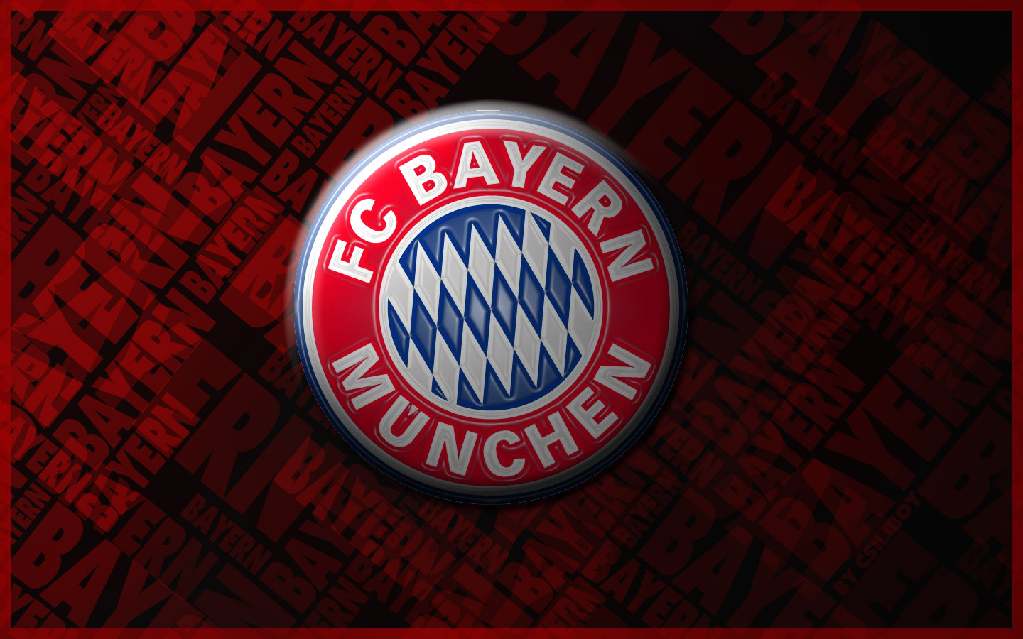 FC Bayern München Logo 3D Wallpaper