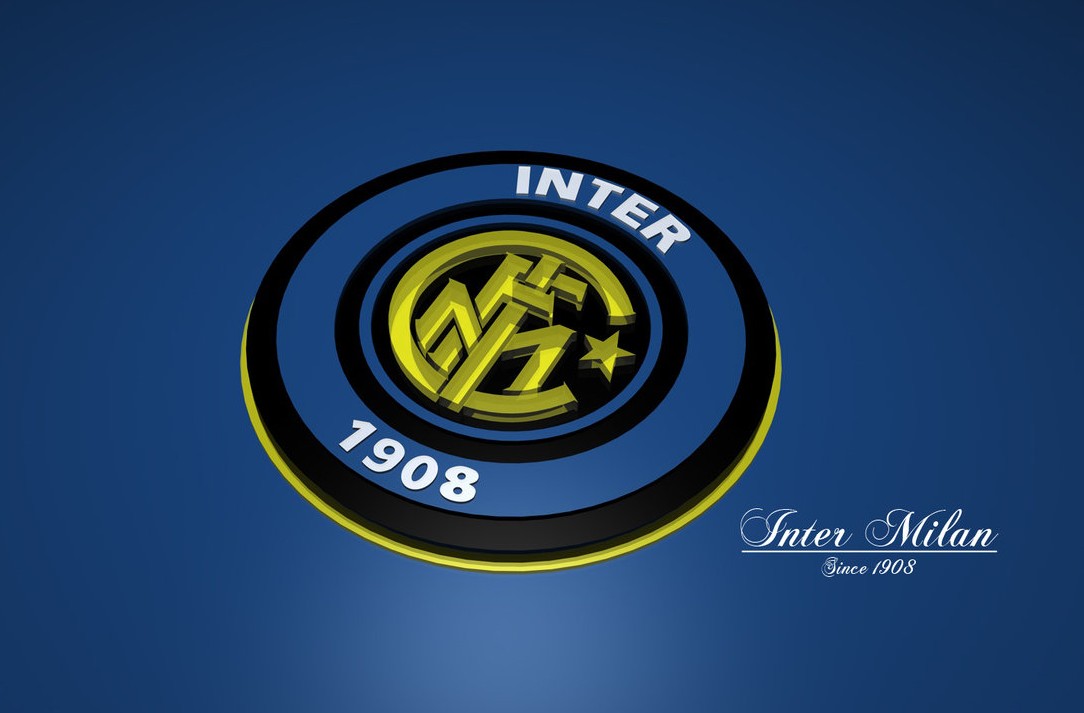 FC Internazionale Milano Logo 3D Wallpaper