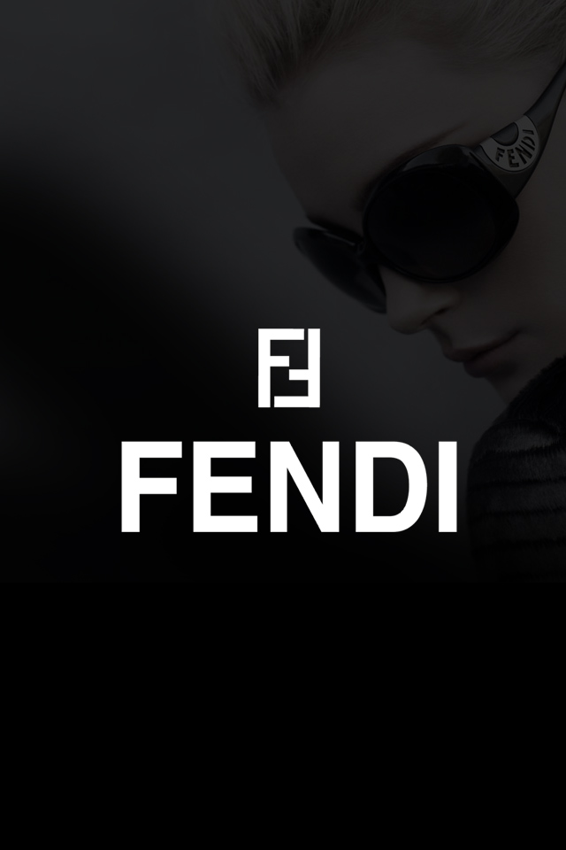 Fendi Logo 3D Wallpaper