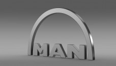 MAN Logo 3D