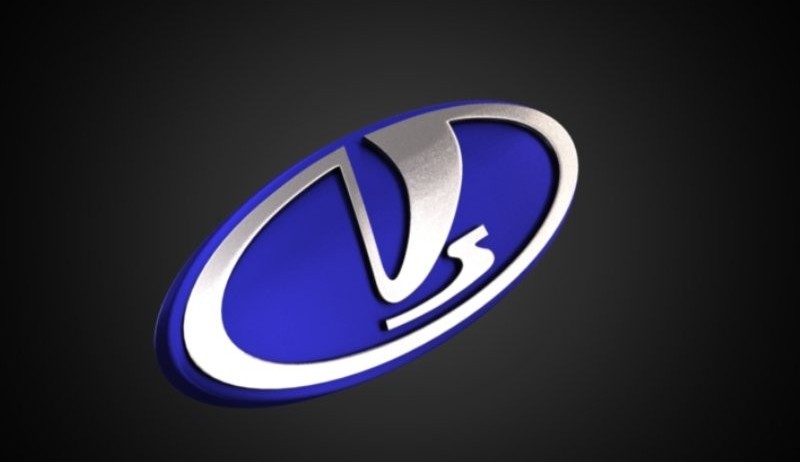 VAZ Logo 3D Wallpaper