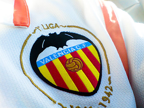 Valencia CF Logo 3D Wallpaper