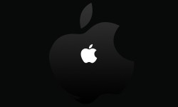 Apple logo background
