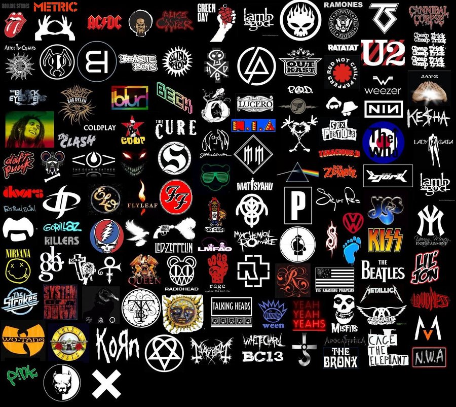 Band logos Wallpaper